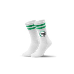 Sportsocken Weiß/Grün inkl....